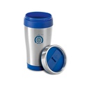 BATUM. Bicchiere da viaggio in acciaio inox e PP 420 mL