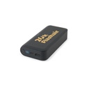 BECKER 20. Power bank da 20'000 mAh in ABS riciclato (100% rABS) con caricatore wireless superveloce da 15W