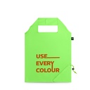 BEIRA. Shopper pieghevole in 190T poliestere riciclato (100% rPET)