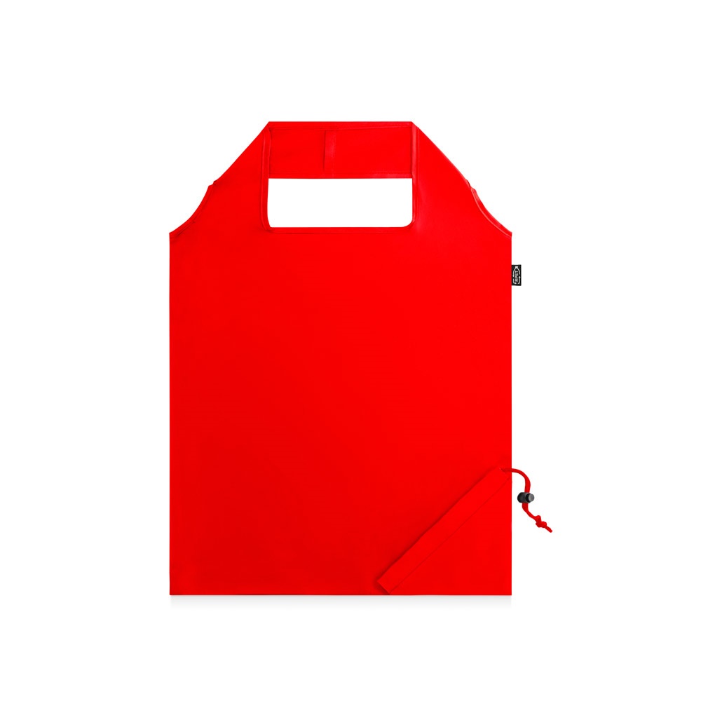 BEIRA. Shopper pieghevole in 190T poliestere riciclato (100% rPET)