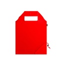 BEIRA. Shopper pieghevole in 190T poliestere riciclato (100% rPET)