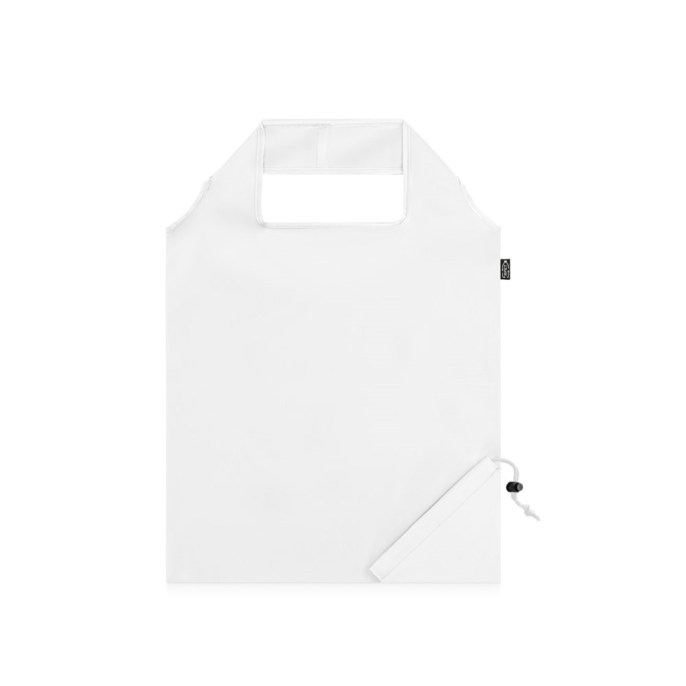 BEIRA. Shopper pieghevole in 190T poliestere riciclato (100% rPET)