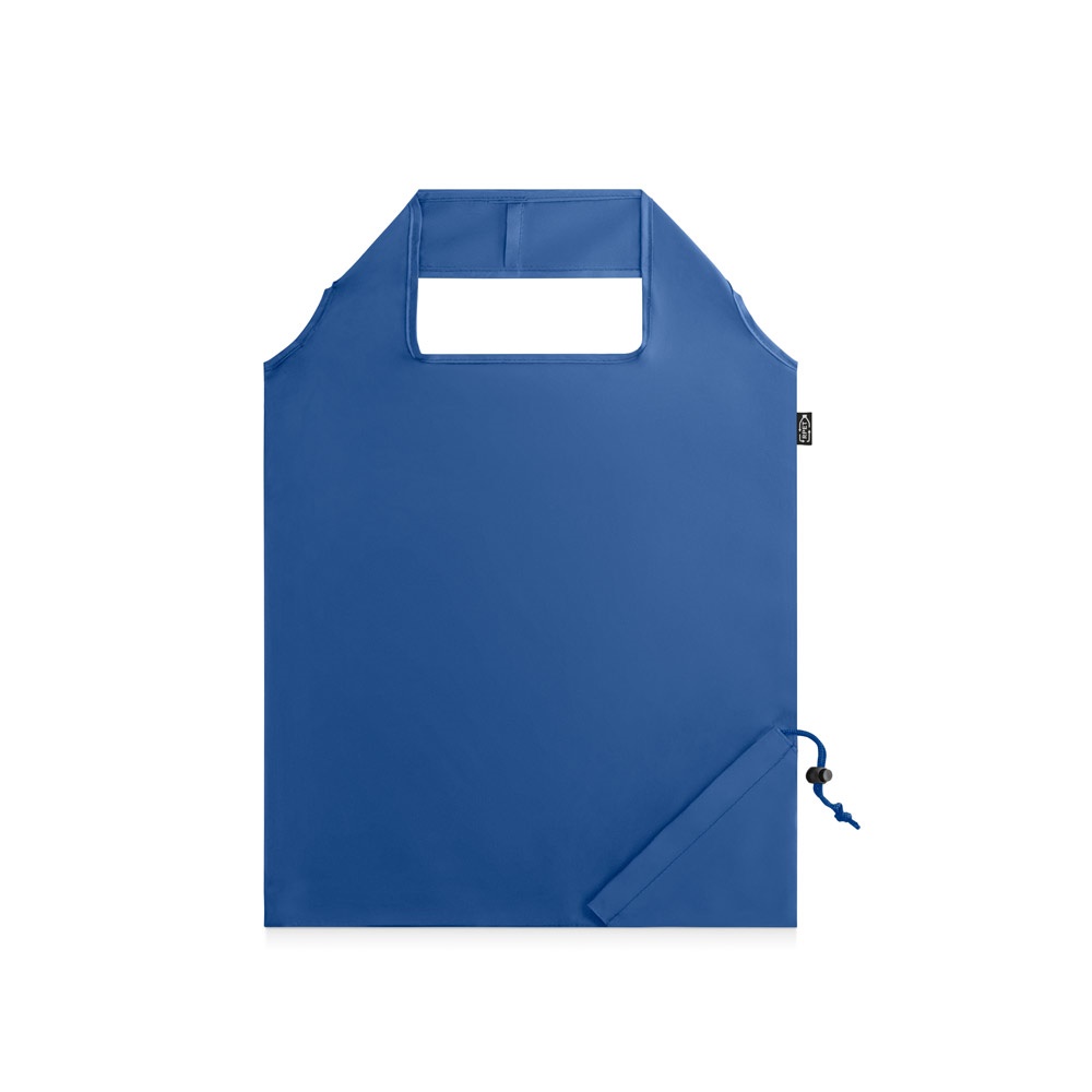 BEIRA. Shopper pieghevole in 190T poliestere riciclato (100% rPET)