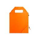 BEIRA. Shopper pieghevole in 190T poliestere riciclato (100% rPET)