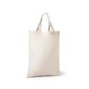BEIRUT. Borsa pieghevole in cotone (50%), cotone riciclato (30%) e poliestere (20% rPET) (140 g/m²)