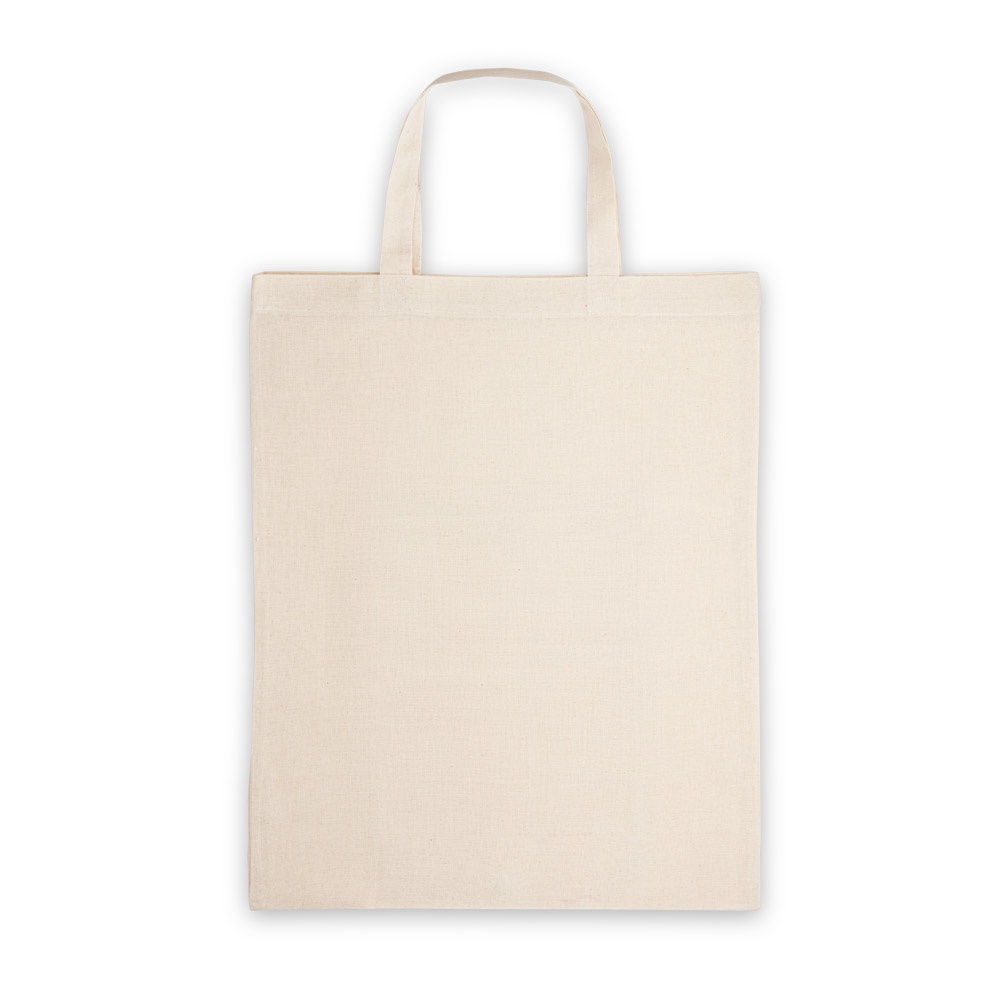 BEIRUT. Borsa pieghevole in cotone (50%), cotone riciclato (30%) e poliestere (20% rPET) (140 g/m²)