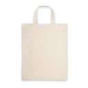 BEIRUT. Borsa pieghevole in cotone (50%), cotone riciclato (30%) e poliestere (20% rPET) (140 g/m²)