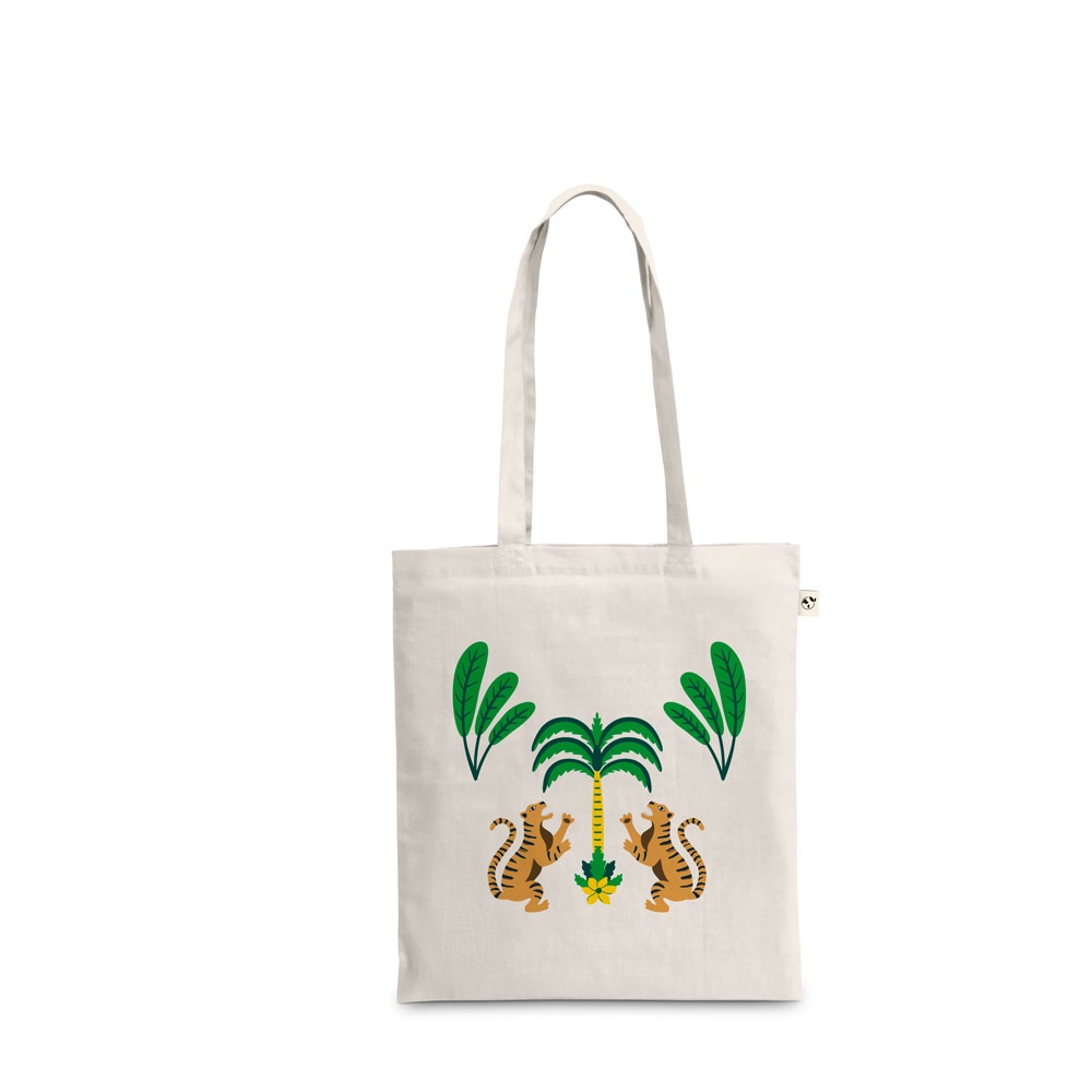 BEJA. Borsa in 100% cotone riciclato (180 g/m²)