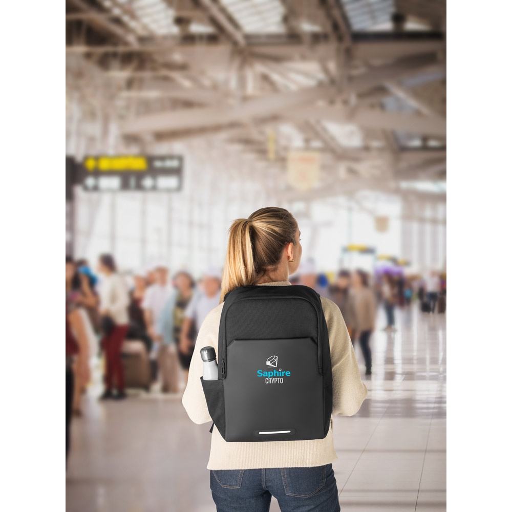 BELFAST. Zaino e borsa termica 2 in 1 che possono essere utilizzati insieme o separatamente