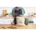 BELIZE. Zaino a sacca 100% cotone biologico (140 g/m²)