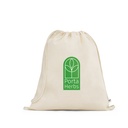 BELIZE. Zaino a sacca 100% cotone biologico (140 g/m²)