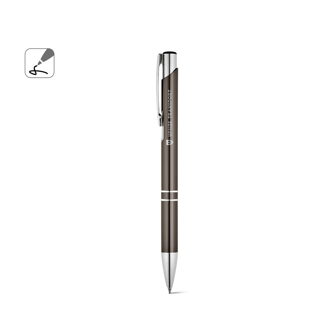 BETA BK. Penna a sfera in alluminio con clip