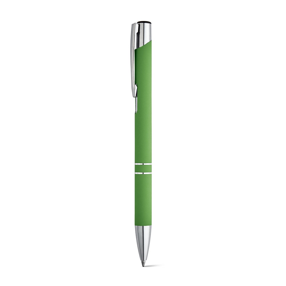 BETA SOFT. Penna a sfera in alluminio con finitura in gomma
