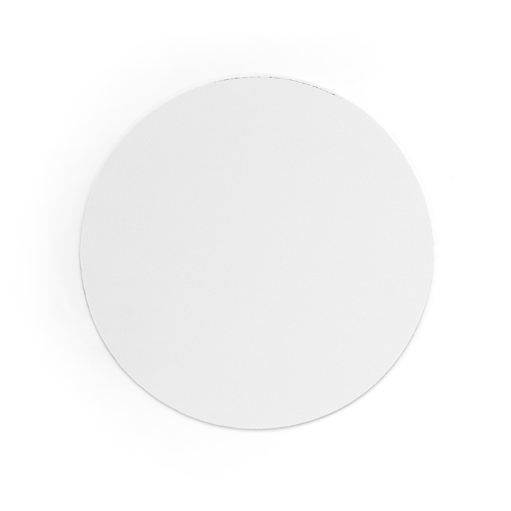 BLAIR ROUND. Tappetino per mouse rotondo con base in gomma