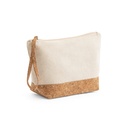 BLANCHETT. Pochette in 100% cotone e sughero