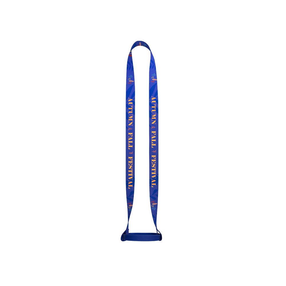 BOLTON. SET Lanyard SUBLIMATION Lungo II (20 mm) Duo con portabicchiere in silicone