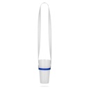 BOLTON. SET Lanyard SUBLIMATION Lungo II (20 mm) Duo con portabicchiere in silicone