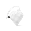 BOLZANO. Borsa pieghevole in maglia e poliestere riciclato 190T (100% rPET)