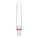 BOLTON. SET Lanyard SUBLIMATION Lungo II (20 mm) Duo con portabicchiere in silicone