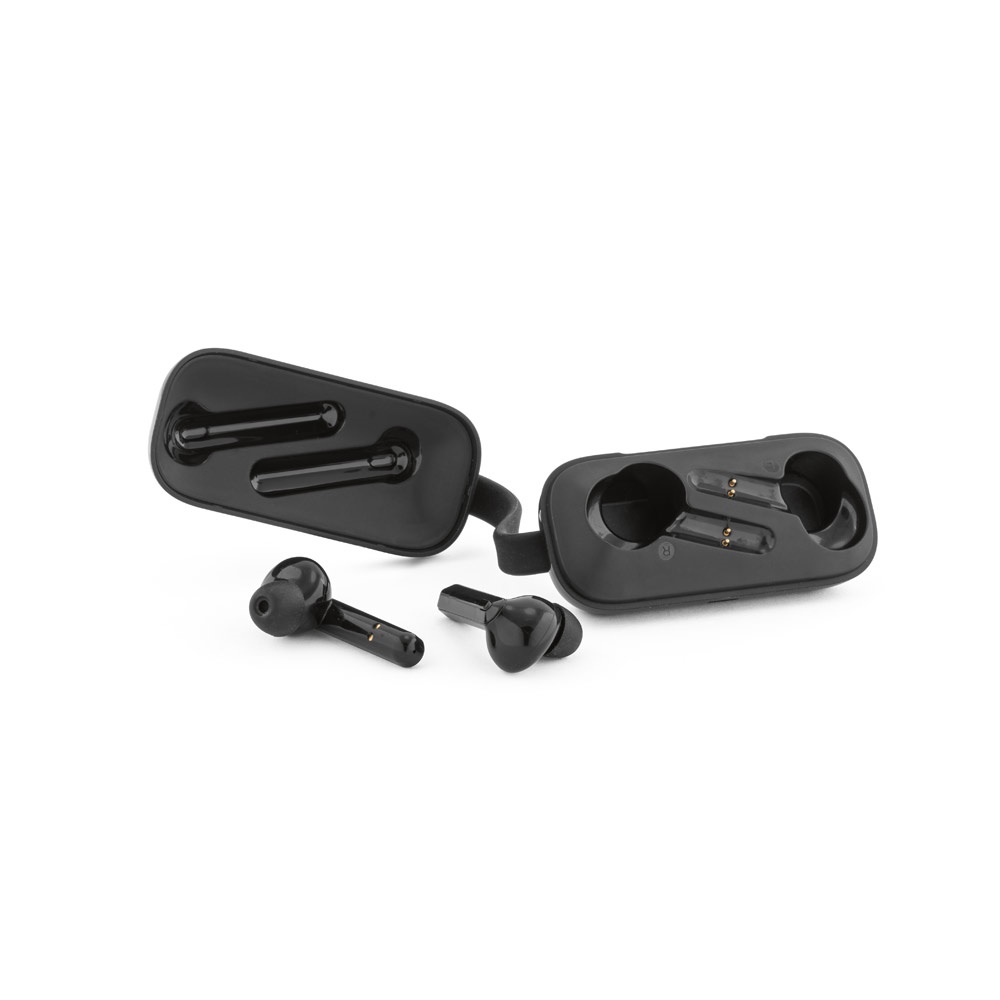 BOSON. Auricolari wireless in ABS riciclato (100% rABS) con autonomia di 3 ore