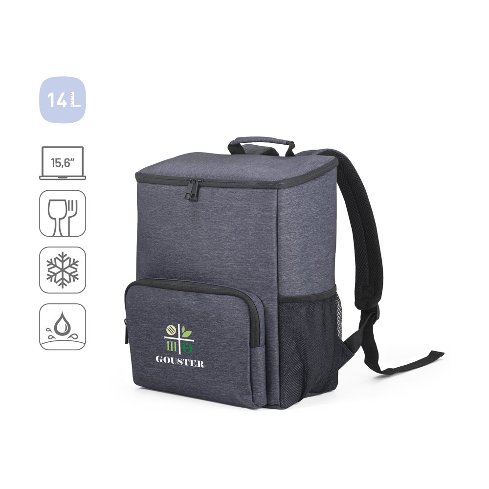 BOSTON COOLER. Zaino termico in nylon 2Tone 14 L