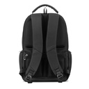BOSTON SOLID. Zaino per laptop (17") in nylon 150D con 2 scomparti imbottiti