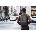 BOSTON. Zaino impermeabile porta PC 17'' in nylon 2 toni