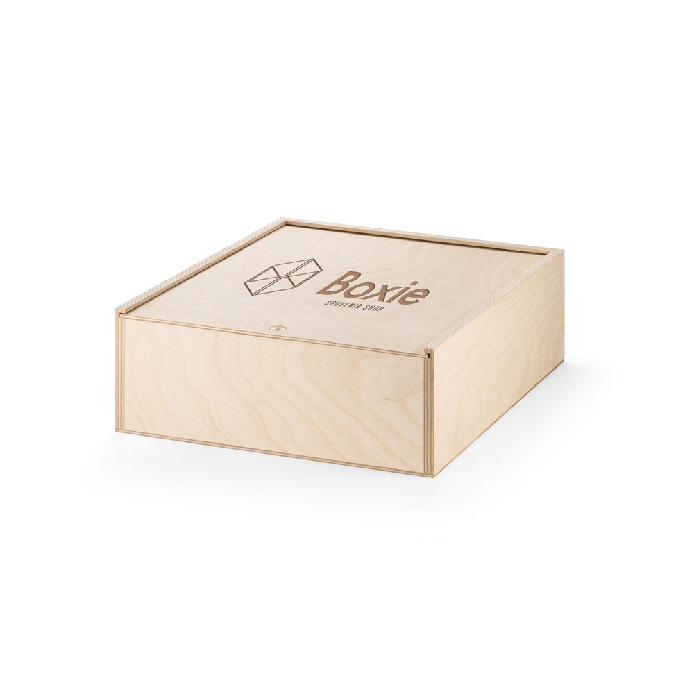 BOXIE WOOD L. Scatola di legno L