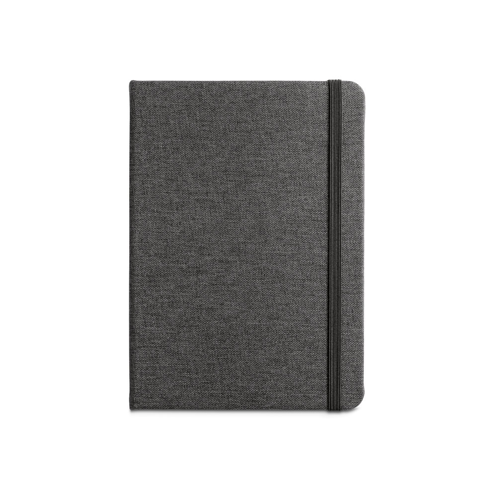 BOYD. Blocco note A5 in poliestere riciclato (100% rPET) con pagine a righe