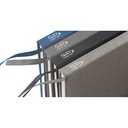 BOYD. Blocco note A5 in poliestere riciclato (100% rPET) con pagine a righe
