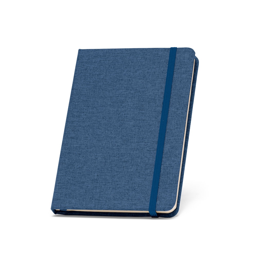BOYD. Blocco note A5 in poliestere riciclato (100% rPET) con pagine a righe