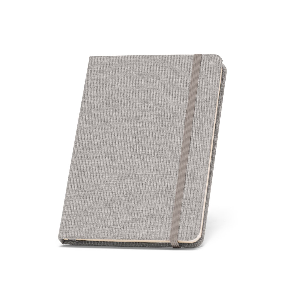 BOYD. Blocco note A5 in poliestere riciclato (100% rPET) con pagine a righe