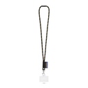 BRIDPORT. SET Lanyard NAUTIC Lungo (Ø 7 mm) con moschettone a grilletto da 9 mm, chiusura di sicurezza da Ø 7 mm e porta badge/tessera rigido da 91 x 68 mm