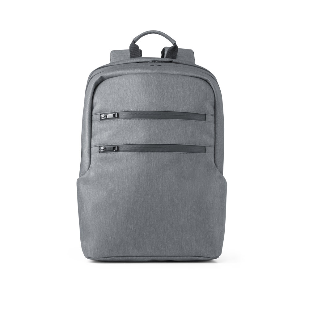 BROOKLYN. Zaino porta PC 15'' impermeabile in Nylon 2Tone