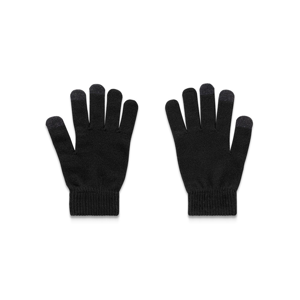 BURROW. Guanti in poliestere riciclato (100% rPET), con punta touch