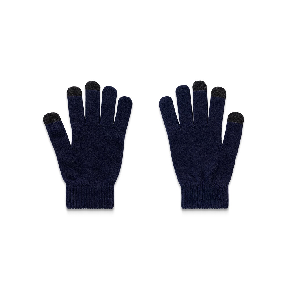 BURROW. Guanti in poliestere riciclato (100% rPET), con punta touch
