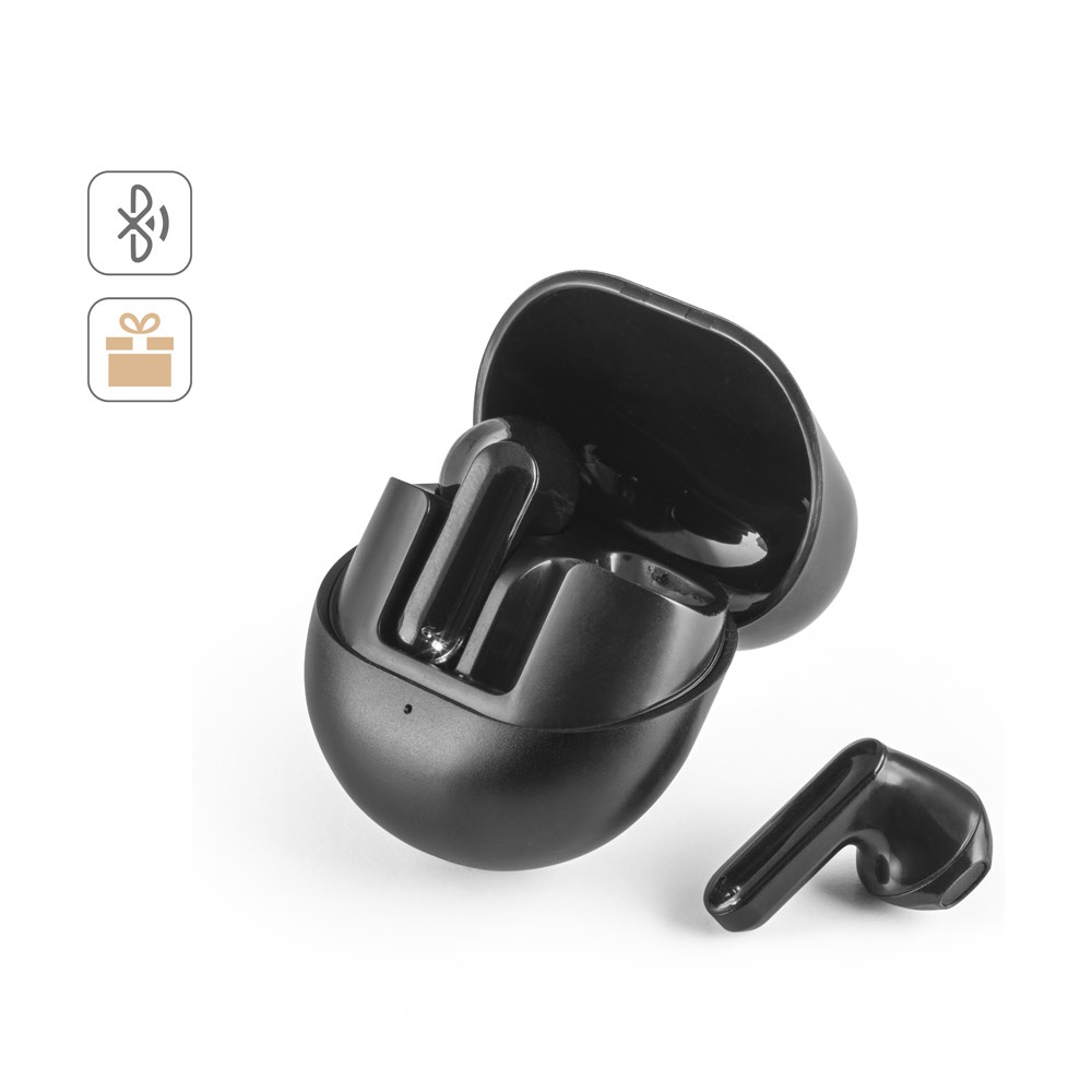 BURTON. Auricolari wireless con 12 ore di autonomia con il ABS riciclato (100% rABS)