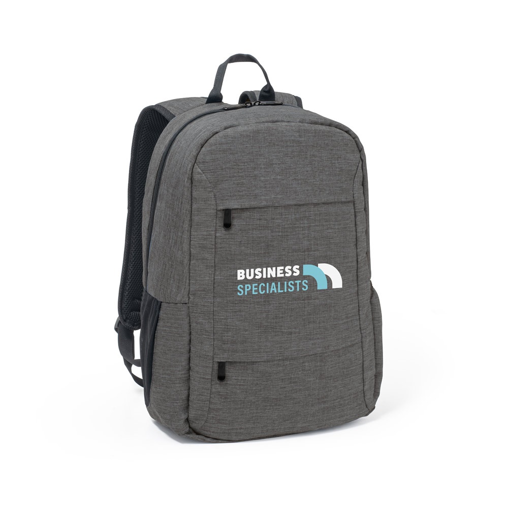 BUSINESS. Zaino per laptop in poliestere riciclato 300D