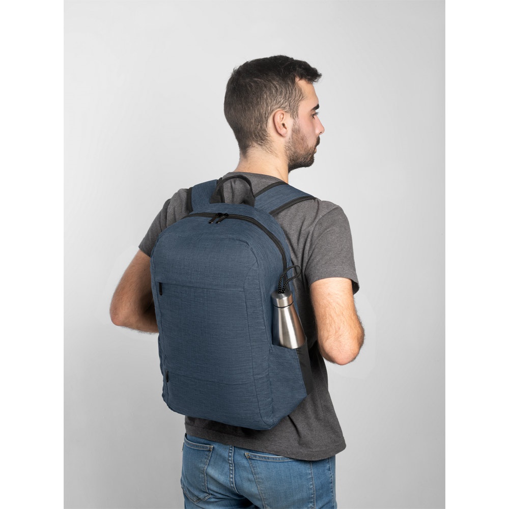 BUSINESS. Zaino per laptop in poliestere riciclato 300D