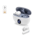 CAETANO. Auricolari wireless con 4 ore di autonomia in ABS riciclato (100% rABS)