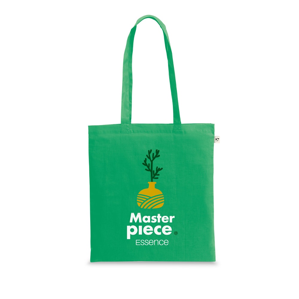 CAIRO. Borsa in cotone riciclato (70%) e poliestere (30% rPET) (180 g/m²)