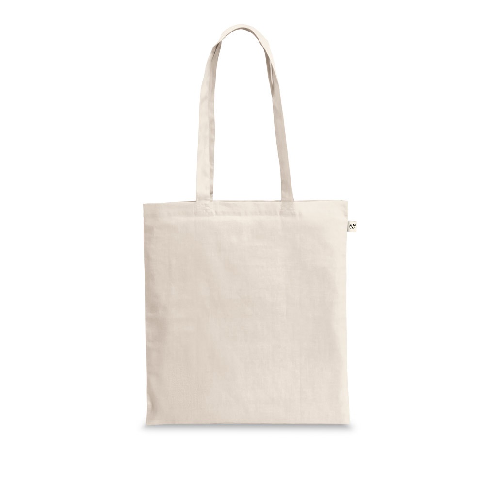 CAIRO. Borsa in cotone riciclato (70%) e poliestere (30% rPET) (180 g/m²)
