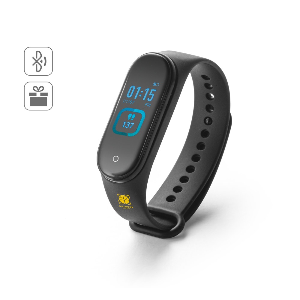 CALATRAVA. Braccialetto sportivo intelligente con batteria della durata di 3 giorni in ABS e TPU