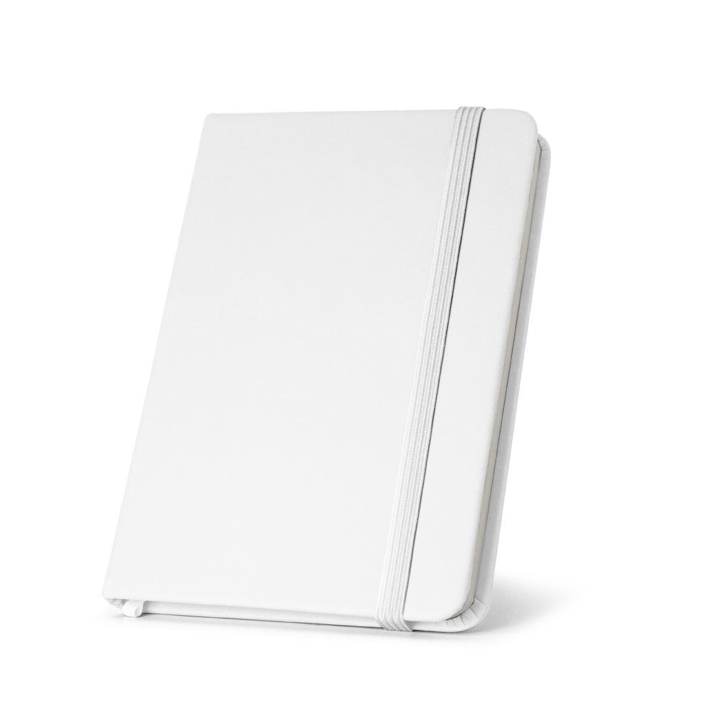CAMPUS. A5 quaderno con copertina rigida in PU (riciclato al 35%) con pagine a righe al 100% riciclata