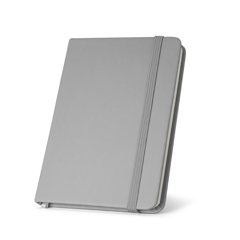 CAMPUS. A5 quaderno con copertina rigida in PU (riciclato al 35%) con pagine a righe al 100% riciclata