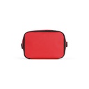 CANCUN. Borsa termica in poliestere riciclato 600D con cinghia regolabile 7 L