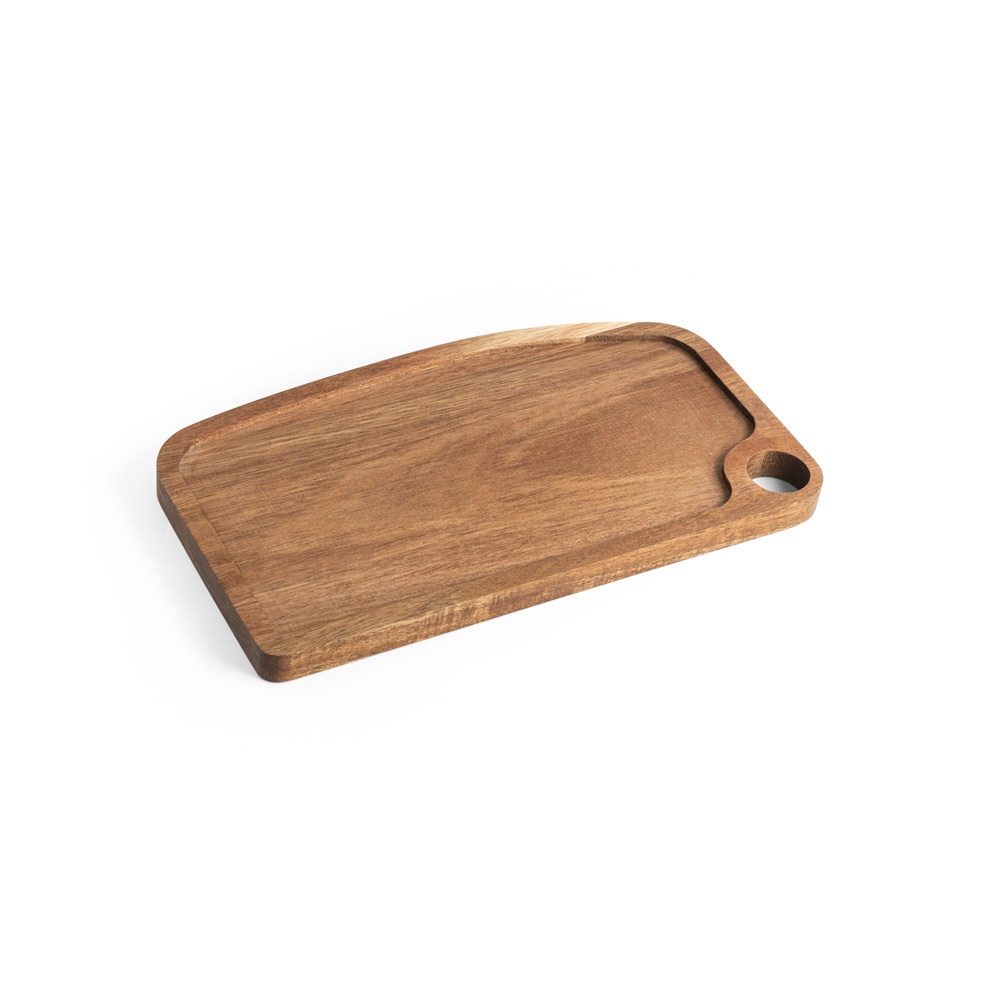CAPER. Tagliere in legno di acacia
