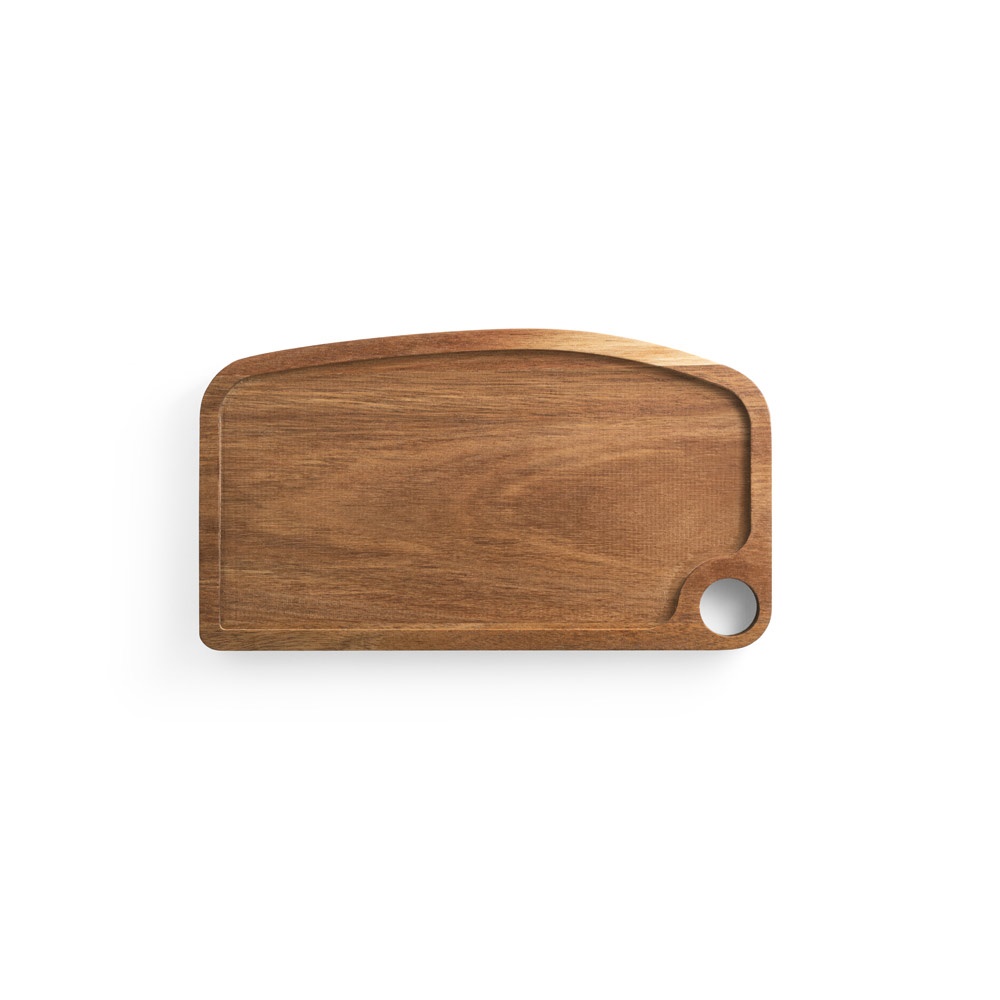 CAPER. Tagliere in legno di acacia
