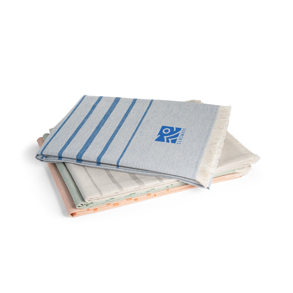CAPLAN. Asciugamano multifunzione (260 g/m²) in cotone (90%) e cotone riciclato (10%)