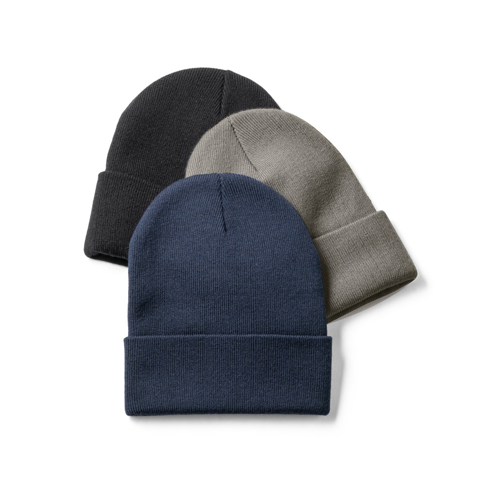 CARL. Berretto unisex a doppio strato in poliestere riciclato (100% rPET)